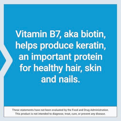 Life Extension Biotin 600 mcg Vitamin B7 Support Supplement for Beautiful Hair, Nails & Beyond – Gluten-Free, Non-GMO - 100 Capsules