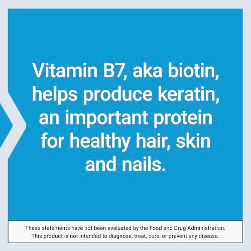 Life Extension Biotin 600 mcg Vitamin B7 Support Supplement for Beautiful Hair, Nails & Beyond – Gluten-Free, Non-GMO - 100 Capsules - görsel 11