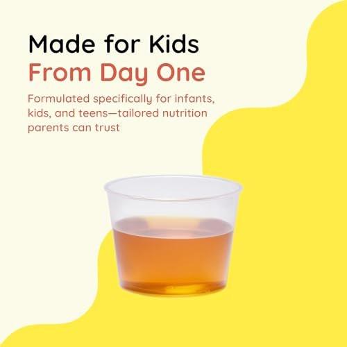 CHILDLIFE ESSENTIALS Liquid Vitamin C - Pure Vitamin C Liquid Supplement for Kids, Toddlers, & Babies, Immune System Support, Low Sugar, Natural Orange Flavor - 4 Fl Oz (Pack of 1) - görsel 8