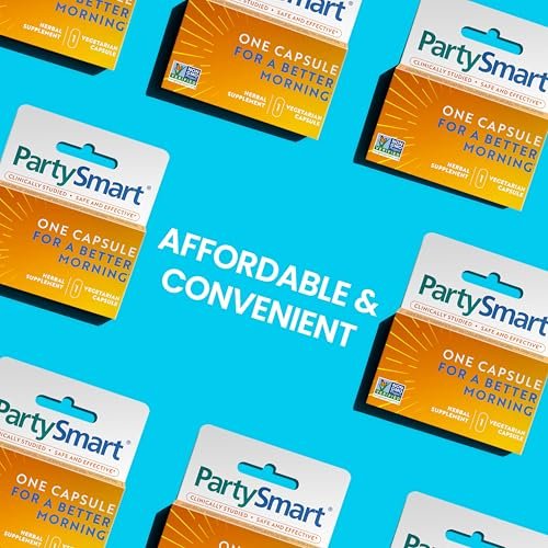 Himalaya PartySmart, 10 Individual Capsules – Non-GMO and Gluten Free: Free from genetically modified organisms – Image 3