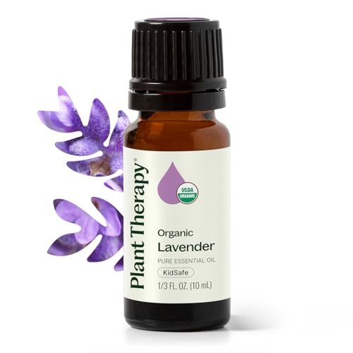Plant Therapy Organic Lavender Essential Oil 100% Pure, USDA Certified Organic, Undiluted, Natural Aromatherapy, Therapeutic Grade 10 mL (1/3 oz) - görsel 2