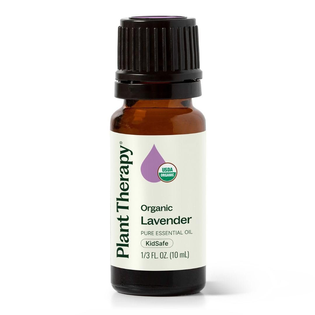 Plant Therapy Organic Lavender Essential Oil 100% Pure, USDA Certified Organic, Undiluted, Natural Aromatherapy, Therapeutic Grade 10 mL (1/3 oz) - görsel 13