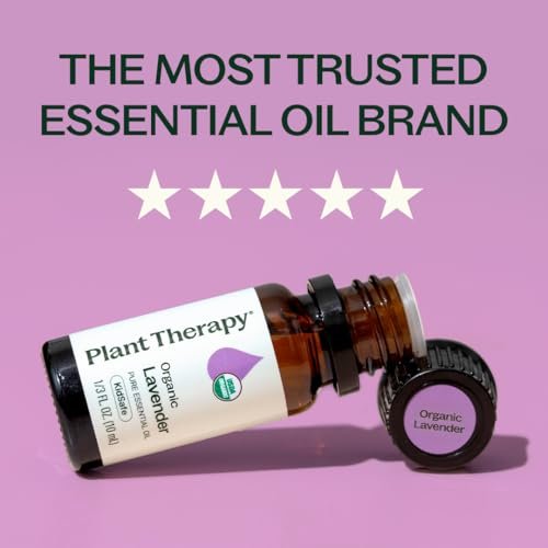 Plant Therapy Organic Lavender Essential Oil 100% Pure, USDA Certified Organic, Undiluted, Natural Aromatherapy, Therapeutic Grade 10 mL (1/3 oz) - görsel 6