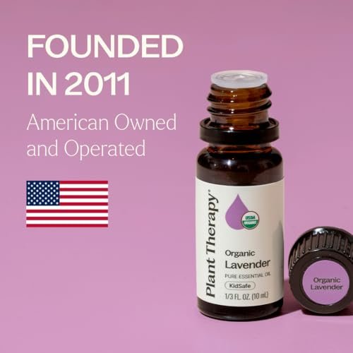 Plant Therapy Organic Lavender Essential Oil 100% Pure, USDA Certified Organic, Undiluted, Natural Aromatherapy, Therapeutic Grade 10 mL (1/3 oz) - görsel 12