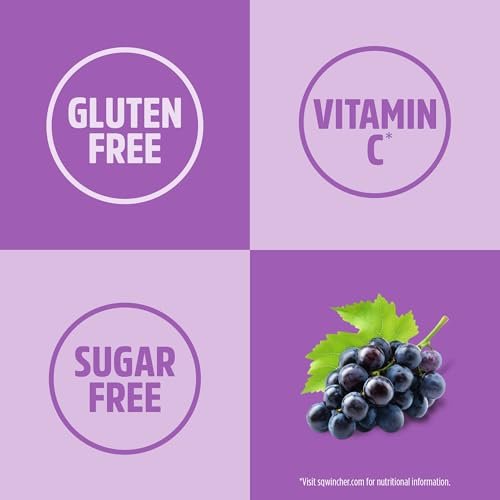 Sqwincher Zero Qwik Stik, Grape, Sugar Free, Low Calorie, Low Sodium Electrolyte Powder Hydration Drink Mix, 0.11 oz Packet (Pack of 50) - görsel 2