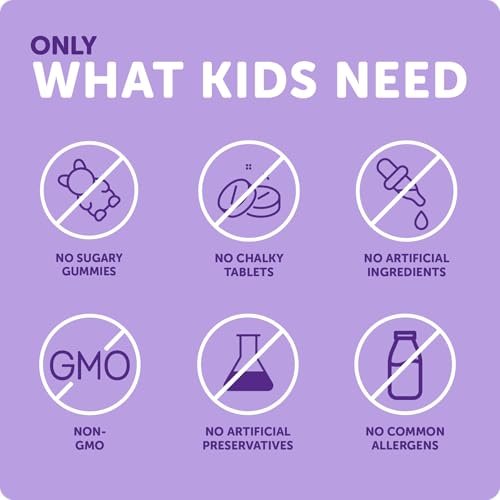 Ddrops Kids Booster 600IU 100 Drops - Daily Liquid Vitamin D for Kids. Support Strong Bones & Immune System in Children. No Preservatives, No Sugar, Non-GMO, Allergy-Friendly - görsel 14