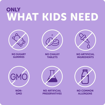 Ddrops Kids Booster 600IU 100 Drops - Daily Liquid Vitamin D for Kids. Support Strong Bones & Immune System in Children. No Preservatives, No Sugar, Non-GMO, Allergy-Friendly