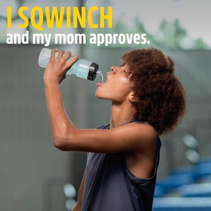 Sqwincher Zero Qwik Stik, Cool Citrus, Sugar Free, Low Calorie, Low Sodium Electrolyte Powder Hydration Drink Mix, .11 oz Packet (Pack of 50)