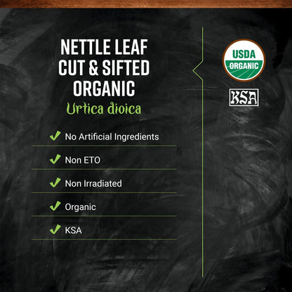 Frontier Co-op Organic Stinging Nettle Leaf, – Storage: Keep in a cool, dry place away from direct sunlight – Image 10
