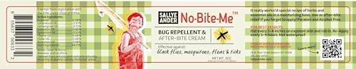 SALLYEANDER No Bite Me Natural Bug & Insect Repellent Lotion - DEET-Free Anti-Itch Cream - Safe for Kids, Infants & Adults - Repels Mosquitoes, Black Flies, Fleas & Ticks - Made in USA, 2oz - görsel 11