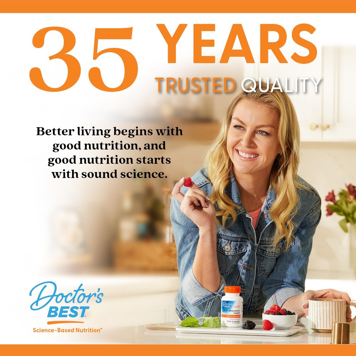 Doctor's Best Fully Active B12 1500 mcg, Non-GMO, Vegan, Gluten Free, Supports Healthy Memory, Mood and Circulation, 60 Count - görsel 9