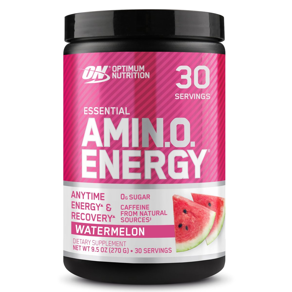 Optimum Nutrition Amino Energy – Pre-Workout mit grünem Tee, BCAA, Aminosäuren, keto-freundlich, grüner Kaffee-Extrakt, Energiepulver – Wassermelone, 30 Portionen (Verpackung kann variieren) - görsel 4