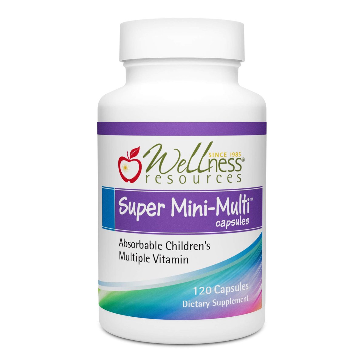 Super Mini-Multi - Children's Multivitamin Swallowable Capsules with Methyl Folate, Methyl B12 and Coenzyme B Vitamins for Growth, Focus, Brain Health (120 Capsules) - görsel 8