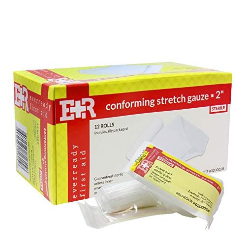 Ever Ready First Aid Sterile Conforming Gauze Roll Bandage - Box of 12-2 inch - görsel 3