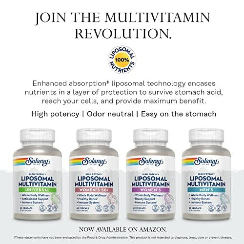 SOLARAY Mega Vitamin B-Stress, Timed-Release Vitamin B Complex with 1000 mg of Vitamin C for Stress, Energy, Red Blood Cell & Immune Support, 60 Day Guarantee, Vegan, 20 Servings, 60 VegCaps - görsel 15