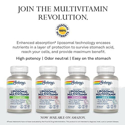 SOLARAY Mega Vitamin B-Stress, Timed-Release Vitamin B Complex with 1000 mg of Vitamin C for Stress, Energy, Red Blood Cell & Immune Support, 60 Day Guarantee, Vegan, 20 Servings, 60 VegCaps