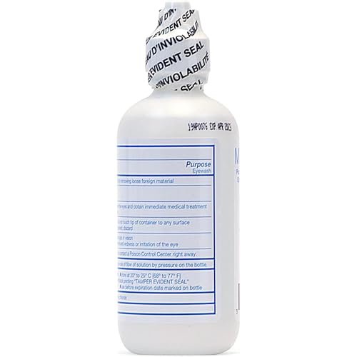 Medi-First 19818 Eyewash, Eye Rinse and Protection, First Aid Supplies, 4 Ounces - görsel 6