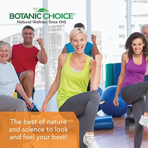Botanic Choice Premium Turmeric Antioxidant Support - Joint Health Supplement for Adults - 180 Vege Capsules (500 mg each) - görsel 2