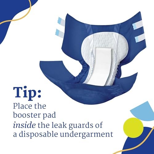 NorthShore EternaDry Booster Pads for Men and Women with Adhesive, Small, Pack/30 - görsel 4