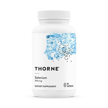 THORNE Selenium 200 mcg - Antioxidant Support for Thyroid Health, Immune Function & Healthy Aging - 60 Capsules