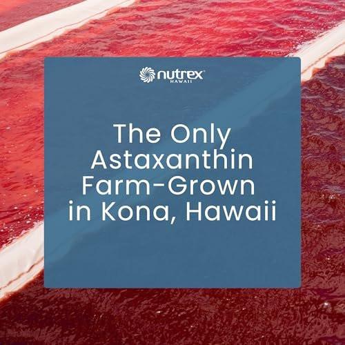 Nutrex Hawaii BioAstin Hawaiian Astaxanthin - 12mg High Potency, 25 Softgels - Antioxidant Support for Skin & Immune Health - Premium Microalgae Grown in Kona, Hawaii - Non-GMO & Gluten-Free - görsel 6