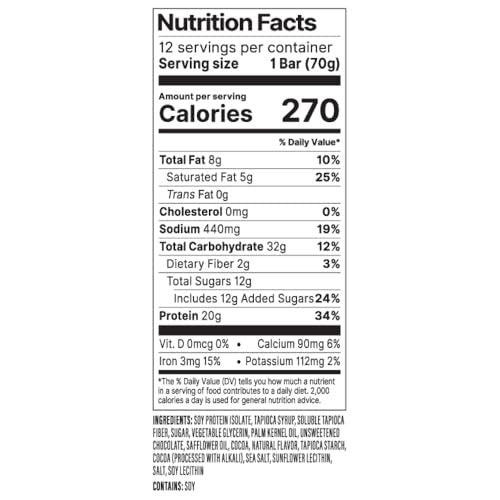 PROBAR - PROTEIN Bar, Mint Chocolate, Non-GMO, Gluten-Free, Healthy, Plant-Based, Whole-Food Ingredients, Natural Energy (12 Count) - görsel 2