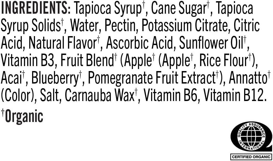 PROBAR Bolt Energy Chews for Running & Cycling – Organic Sports Nutrition Gummies with Electrolytes & B Vitamins, Fast Carb Endurance Fuel, Vegan Gluten Free Non-GMO, Orange (12 Pack) - görsel 1