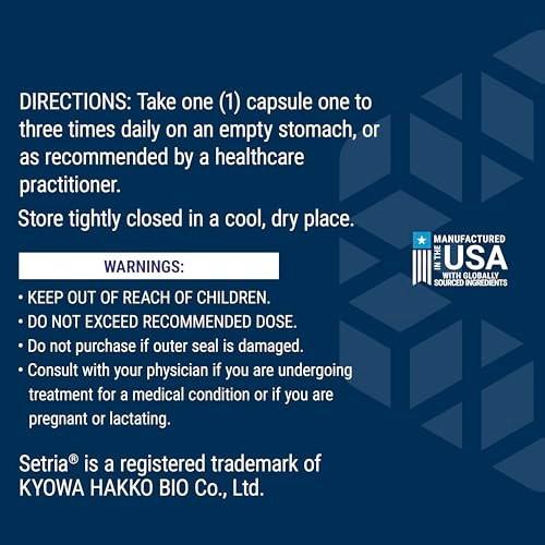 Life Extension Glutathione, Cysteine & C, 500 mg of Vitamin C, Powerful Antioxidant Supplement to Support Liver Health, Gluten-Free, Non-GMO, 100 Capsules - görsel 8