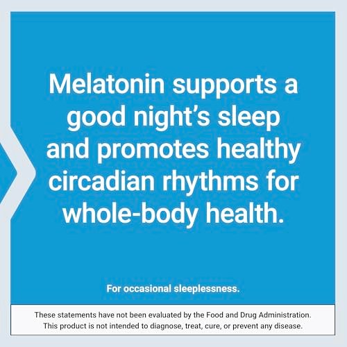 Life Extension Melatonin 6 Hour Timed Release, 750 mcg, Extended-Release Formula for Gentle Sleep Support, Healthy Circadian Rhythms, Cellular Defense, Gluten-Free, Non-GMO, Vegetarian, 60 Tablets - görsel 12