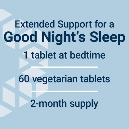Life Extension Melatonin 6 Hour Timed Release, 750 mcg, Extended-Release Formula for Gentle Sleep Support, Healthy Circadian Rhythms, Cellular Defense, Gluten-Free, Non-GMO, Vegetarian, 60 Tablets