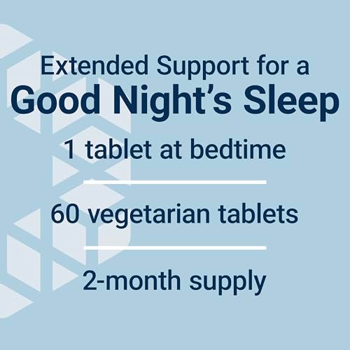 Life Extension Melatonin 6 Hour Timed Release, 750 mcg, Extended-Release Formula for Gentle Sleep Support, Healthy Circadian Rhythms, Cellular Defense, Gluten-Free, Non-GMO, Vegetarian, 60 Tablets - görsel 10