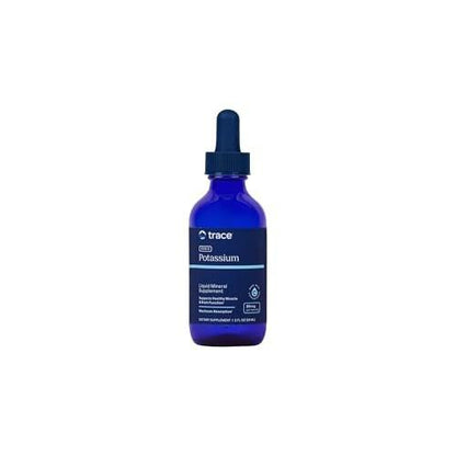 Trace Minerals Liquid Ionic Potassium Dietary Supplement - 99 mg Potassium & 72+ Trace Minerals, Boosts Electrolytes, Hydration, Energy & Brain Function - 2 fl oz (33 Servings)