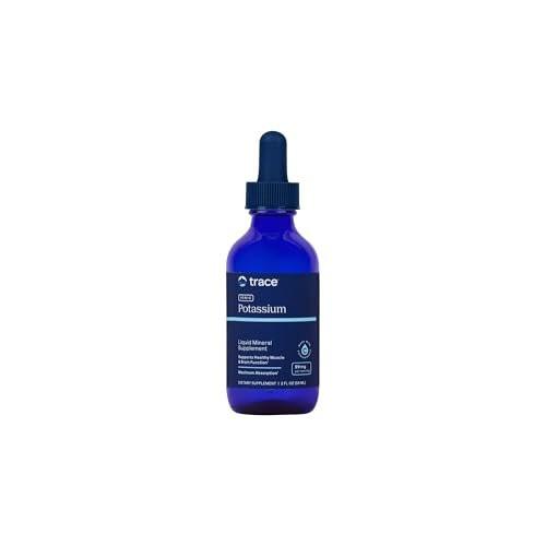 Trace Minerals Liquid Ionic Potassium Dietary Supplement - 99 mg Potassium & 72+ Trace Minerals, Boosts Electrolytes, Hydration, Energy & Brain Function - 2 fl oz (33 Servings) - görsel 2