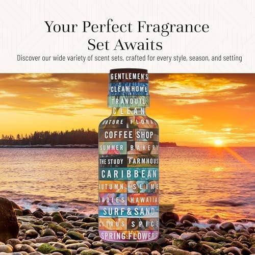 P&J Fragrance Oil Nature Set | Forest Pine, Ocean Breeze, Rain, Fresh Cut Grass, Sandalwood, and Bamboo Candle Scents for Candle Making, Freshie Scents, Soap Making Supplies, Diffuser Oil - görsel 5
