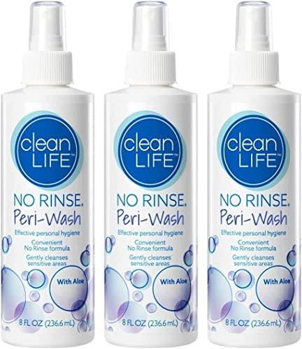 No-Rinse Peri-Wash, 8 fl oz - Soothing, Protecting Perineal Cleanser in a Rinse-Free Formula (Pack of 3) - görsel 2