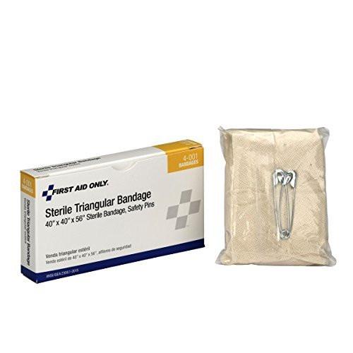 First Aid Only Large Sterile Triangular Bandage, 40 x 56 in, 1 Per Box - görsel 1