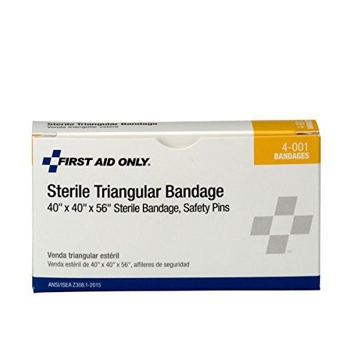 First Aid Only Large Sterile Triangular Bandage, 40 x 56 in, 1 Per Box - görsel 2