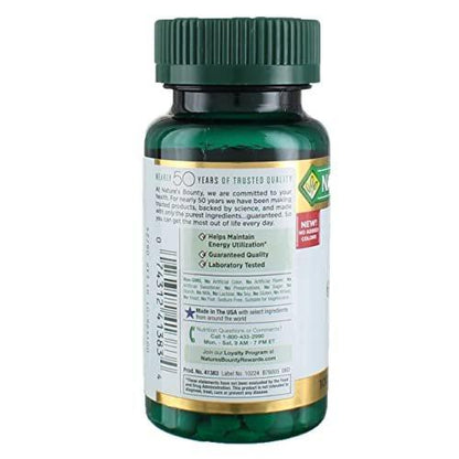 Nature's Bounty Ferrous Sulfate 65 mg Tablets, 100 Count (Pack of 3)