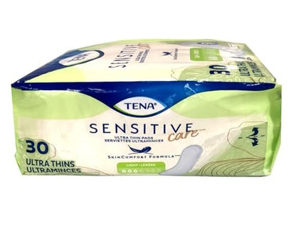 TENA Intimates Ultra Thin Light Pads Regular 30 Count (Pack of 3)