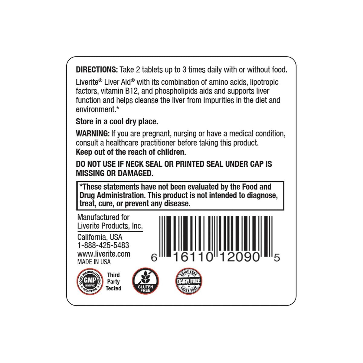 Liverite Liver Aid 60 Tablets, Supports Healthy Liver Function, Cleansing, Energy & Daily Wellness - görsel 15
