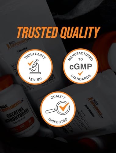 BulkSupplements.com Inositol Powder - Inositol Supplement, Vitamin B8 Supplement - Unflavored & Gluten Free, 1g per Serving, 500g (1.1 lbs) (Pack of 1) - görsel 1