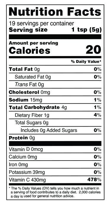 Terrasoul Superfoods Organic Camu Camu Powder, 3.5 Oz - Amazonian Superfruit for Immune Support, Smoothie Boost, and Vitamin C Antioxidant-Rich Recipes - görsel 3
