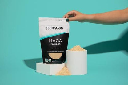Terrasoul Superfoods Organic Gelatinized Maca Powder, 16 Oz – Hormone Balance, Energy Boost & Superfood Smoothies