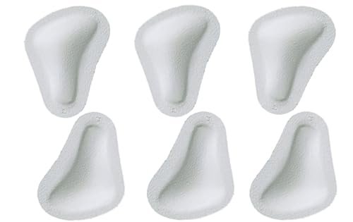 Pedag T-Form | German Made | Metatarsal Foot Pads for Pain Relief | Anatomically Correct | Vegetable Tan Leather | Self Adhesive | White | Size Med, Fits US W 8-10 / US M 7 | 3 Pairs - görsel 2