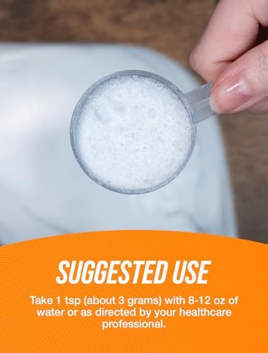 BulkSupplements.com L-Glutamine Powder - Glutamine Supplement, Immune & Gut Health Support, Unflavored - Gluten Free, 5g per Serving, 500g (1.1 lbs) (Pack of 1) - görsel 6