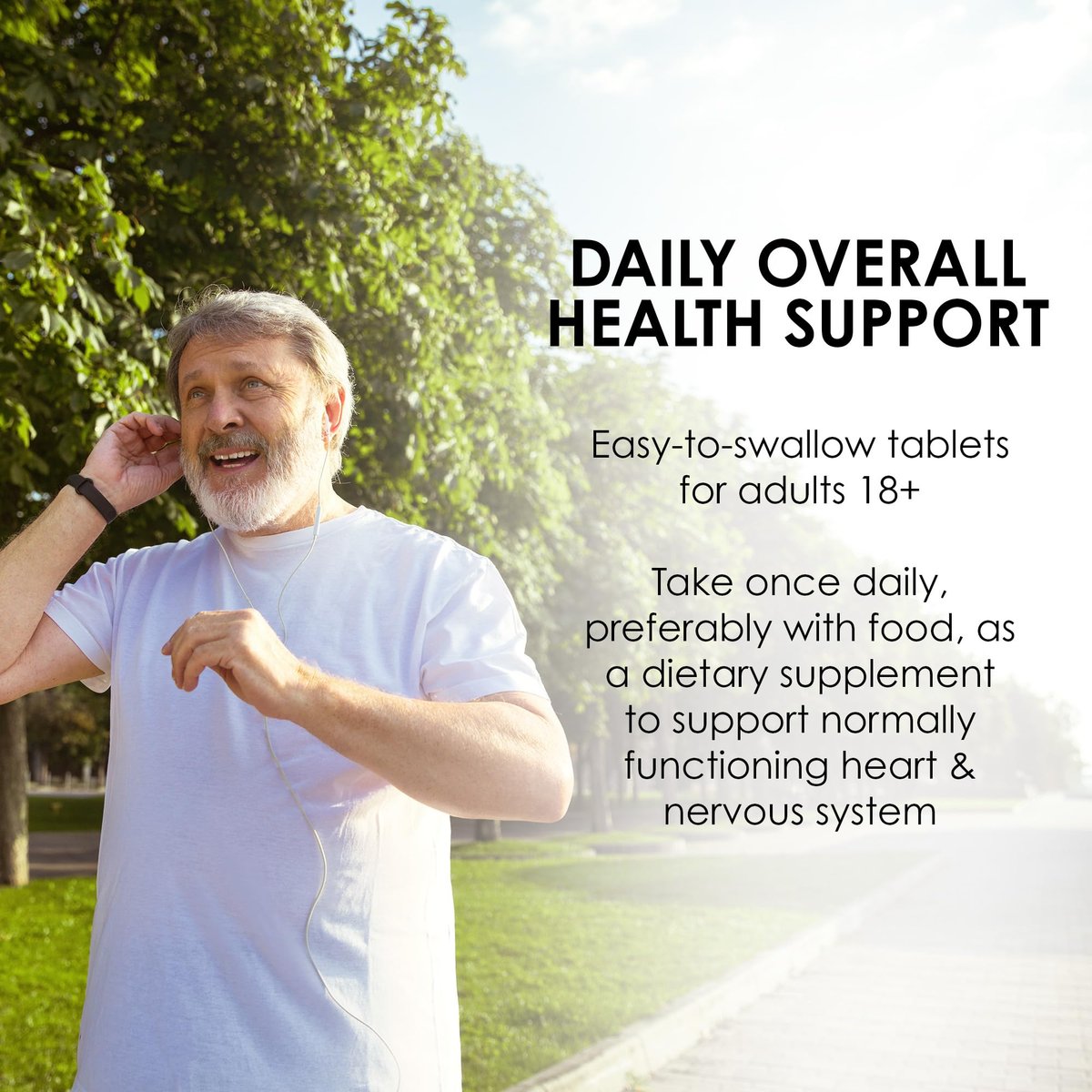 MASON NATURAL Magnesium & Vitamin D3 with Turmeric, 60 Day Supply Dietary Supplement with 500 mg Magnesium, 3000 IU Vitamin D3, and 150 mg Turmeric - görsel 5