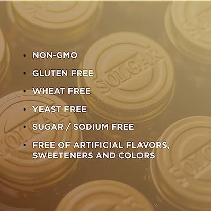 Solgar Vitamin E 200 IU - 100 Softgels - Natural Antioxidant, Immune System Support - Gluten Free, Dairy Free - 100 Servings