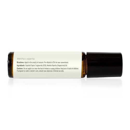 Plant Therapy Peppermint Essential Oil, 10 mL (1/3 oz), Pre-Diluted Roll-On for On-The-Go Convenience, Fresh Peppermint Scent, Great for Cooling, Easing Tension, and Uplifting Your Mood - görsel 16