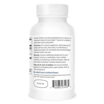 21st Century Calcium Citrate Plus D Maximum – Maximum Strength: Each caplet delivers a potent dose to meet your – Image 3