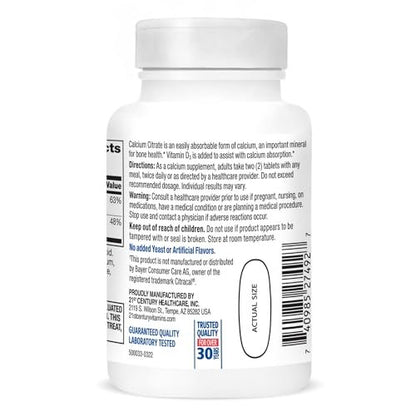 21st Century Calcium Citrate Plus D Maximum – Size: 75 count (Pack of 1) – Image 16